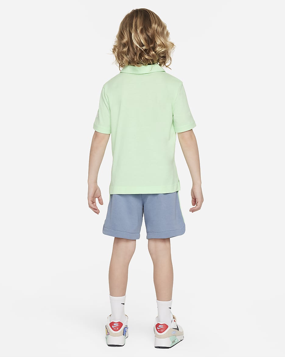 Kids polo store short set